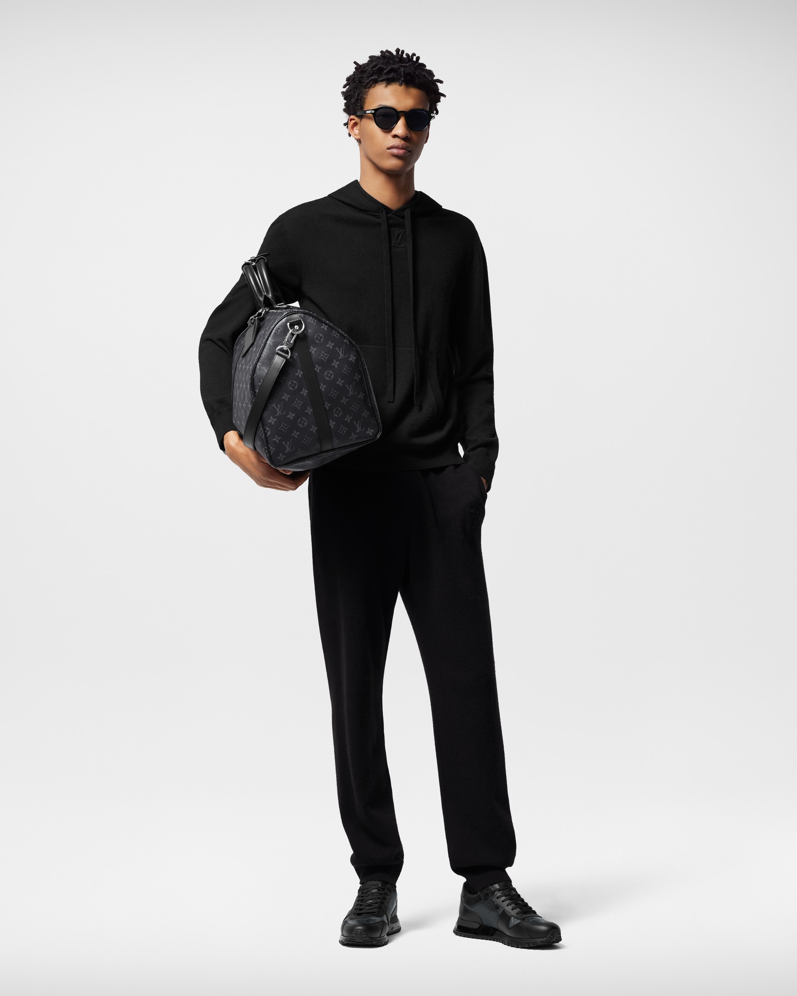 LOUIS VUITTON ダークグレー シュシュ Run Away Sneaker - Shoes | Louis Vuitton India